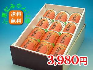 小原紅みかん紅みかんの缶詰の詰め合わせ