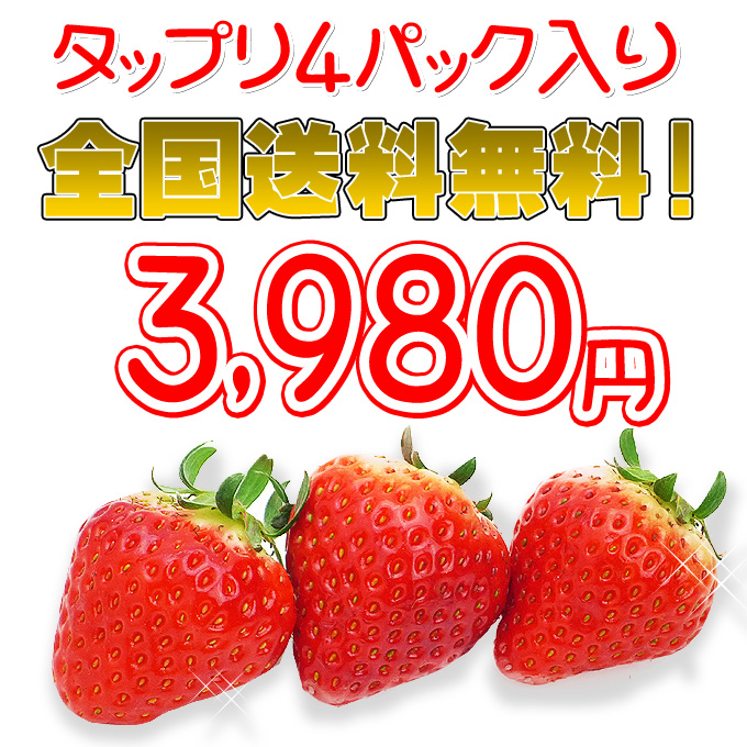 香川産のいちご。さぬき姫